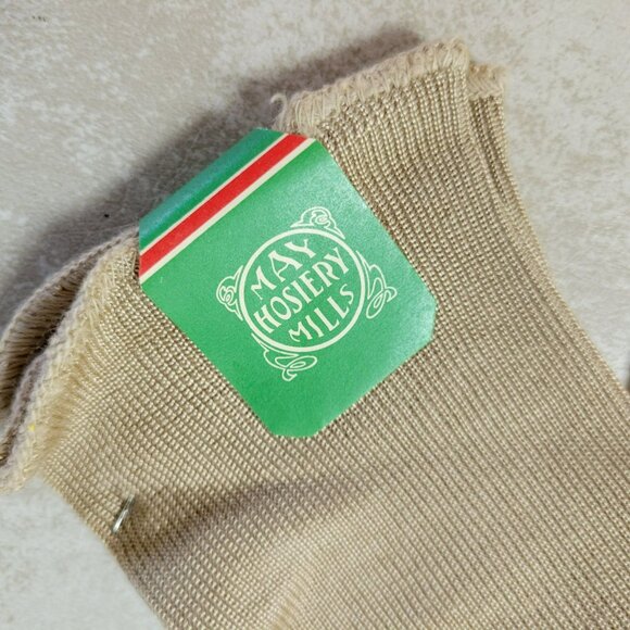 Vintage Children's Long Stockings 4 Pairs Mayknit Hosiery Rayon & Cotton 6 1/2 D - Picture 6 of 16